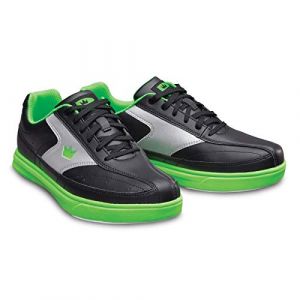 Brunswick Renegade Chaussures de bowling pour homme et femme pour droitiers et gauchers en 4 couleurs Pointure 38-47, Noir fluo., 38.5 EU (Emax Bowling Service, neuf)