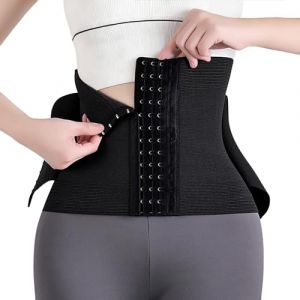 Xynovate Ceinture de Sudation, Ceinture Abdominale Amincissante Ajustable, Femme et Homme Abdominale Gaine Amincissante Ventre Plat Waist Trainer Sport pour Fitness Minceur, Noir,L (PoNiShangHang, neuf)
