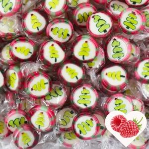 EinsSein 0,5 Bonbons de Noël sapin vert-rouge 500g de bonbons artisanaux Rocks - petites douceurs miniatures pour calendriers de l'Avent - cadeau pour la Saint-Nicolas, cadeau de lutin - alternative (Shopingeneur, neuf)