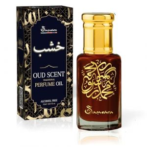 SAMSARA - Parfum arabe pour homme et femme &agrave; base d'oud [doseur multi-usages] sans alcool, parfum pour le corps, les cheveux et les textiles - 12 ml (BELLEZZA ONLINE, neuf)