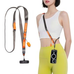 PGYTECH Sangle de Photographie pour T&eacute;l&eacute;phone, Version Sangle R&eacute;glable en Nylon, pour iPhone, Android et la Plupart des Smartphones, Gris Brumeux (PGYTECH-Direct, neuf)