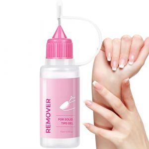 Dissolvant de colle à ongles à presser - Dissolvant de colle à ongles - Dissolvant de faux ongles pour ongles à presser - 5 ml - Dissolvant de gel de base durable pour manucure à domicile, pédicure (caiqun, neuf)