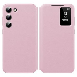 Nshkeji Coque pour Samsung S23 Plus Clear View, Etui Smart View, Flip Folio Cover à Rabat, Étui Portefeuille Galaxy S23 Plus Clear View, 360 Full Clapet Protection Case S23 Plus (Nshkeji, neuf)