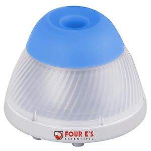 FOUR E'S SCIENTIFIC Touch Mode Mini Vortex Mixeur 5,5mm Orbit 5000 tr/min 50ml Agitateurs Mélangeurs pour Tube à Essai Laboratoire, acrylique de citadel Vallejo Échelle graduée (FOUR E'S SCIENTIFIC 2021, neuf)