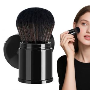 Pinceau &agrave; poudre &ndash; Pinceau fard &agrave; joues r&eacute;tractables | Applicateur multifonction de maquillage, outil pour fond de teint et blush en poudre pour femme (kexcudg, neuf)