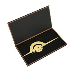 Leapiture Outil de dessin de tatouage Règle de mesure des sourcils Règle d'équilibre Règle de guide des sourcils Modèle de règle de dessin de tatouage Pochoir de mise en forme des (Ou) (Lusiyik, neuf)
