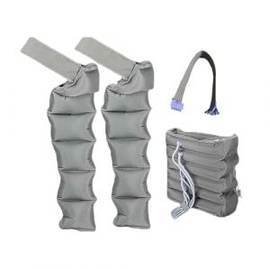 Générique Bottes De Pressothérapie 6 Cavités, Pressothérapie, Appareil Circulation Sanguine, Massage Lymphatique Drainant Bras, Seulement Deux Bras et Un Manchon à la Taille, Pas de mécanisme (daijiawei0408, neuf)
