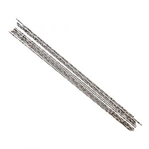 MAGT Lame de Scie à Chantourner, 12 Pièces 130 mm Lames de Scie à Chantourner avec Dents en Spirale pour Bois Métal Plastique Coupe (6#Saw blade) (MAGT-EU, neuf)