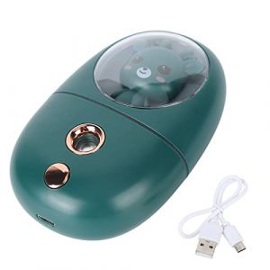 Mignon Animal Facial Mist Sprayer USB Rechargeable Eye Face Humidificateur pour Voyager 35 Ml 500mAh Vibration jaune: Notre Humidificateur Facial Utilise une Technologie de Vibration pour Se (#1) (#2) (Moonyeu, neuf)