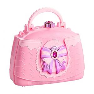 BommFu Coffret Maquillage - Coffret Cosm&eacute;tique Fille - Maquillage Lavable S&eacute;curit&eacute; Jeu D&eacute;guisement F&ecirc;te Activit&eacute;s 3-12 Ans (adjusu, neuf)