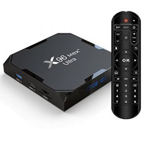 Sofobod TV Box Upgraded Android 11.0 TV Box 4 Go RAM 32 Go ROM 2,4 G/5G Dual WiFi BT 4.1 H.265 d&eacute;codage HD 4K Kit Top Box (PrimeElectronics, neuf)