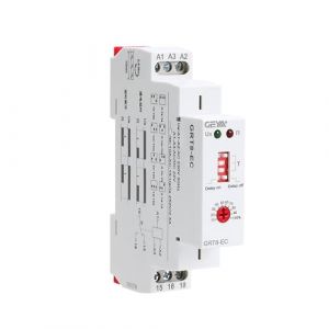 GEYA Retarder marche/arrêt Dual function Timer Relay 10A Minuteur Retarder Relais CE CB ROHS (GRT8-EC,AC230V & AC/DC24V) (IGOYO, neuf)