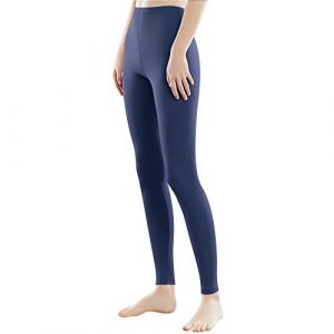 Libella Femme Long Leggings Pantalon coloré avec Taille Haute Tenue de Sport Coupe Slim en Coton Vêtements 4108 Bleu Marin 3XL (eteem-shop, neuf)