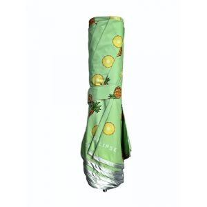 Eclipse Parasol Pliable voyage parfait pour moto, sac à dos, valise... 1KG, 39CM fermé- 134 Ø, UPF 30… (Vert clair) (Eclipse Parasol, neuf)