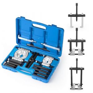 CGOLDENWALL 14 Pi&egrave;ces Kit Extracteur de Roulement, pour Roulements de 35-75mm, Capacit&eacute; de 5T, pour Moyeux de Roues Engrenages Pignons de Voiture (Cgoldenwall  Store, neuf)
