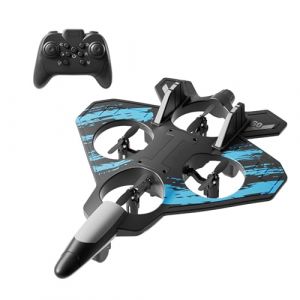 Cascades à 360° Avion TéLéCommandé, DéCollage EtAtterrissage Verticaux Mousse Avion Rc PréVention Des Chutes, Style Aéronef De Chasse TéLéCommande De Jouet Planeur Rc,Pour Aux Fans De Tous âGes (A) (Flanliy-EU, neuf)