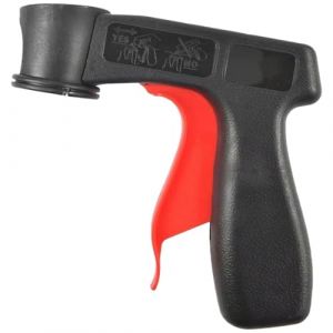 Poign&eacute;e de g&acirc;chette pour a&eacute;rosol de peinture, poign&eacute;e g&acirc;chette portable et l&eacute;g&egrave;re, r&eacute;utilisable, facile &agrave; clipser et &agrave; retirer, utiliser sur les pistolets pulv&eacute;risateurs peinture adh&eacute;sifs (SANGDINZasd, neuf)