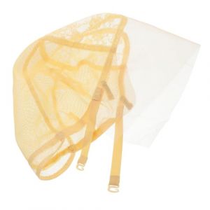 Gatuida Bonnet de Postiche Extensible en Maille Nylon Respirante Beige, Taille Unique, Invisible sans Couture, pour Femmes, Fabrication de Perruques, Usage Quotidien et &Eacute;v&eacute;nements (Brandon Zou, neuf)