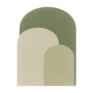 MagiDeal Stickers Murauxtête de Lit Décalque, Autocollant en Pvc Motif Arche, Mur Décor Autocollant Adhésif Arc, Décoration Murale Amovible Autocollants, pour Porte, Hambre D'enfant, Crèche, Vert (Grand Plaisir 360, neuf)