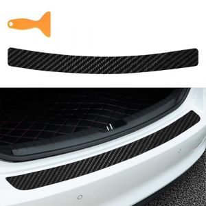 Flaconi Protection Portiere Voiture,Protection Coffre Voiture,Seuil de Porte Voiture,Protection Voiture,4D Protection Seuil de Porte Voiture,Conviennent à la Plupart Voiture,Camions(Noir) (shenhua auto, neuf)