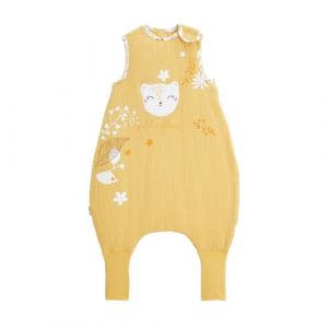 Petit Béguin - Turbulette TOG 2 en gaze de coton avec pieds retroussables Ciao Milano (Petit Béguin, neuf)