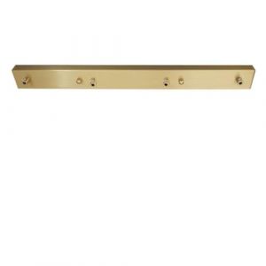 DESHOME Cache Fil pour Lustre Plafond Laiton Rosace Plafond Luminaire 4 Trous 80cm Diamètre Longue Plaque Fixation Plafonnier Pince Châssis Base Cable Suspension Luminaires avec Accessoires (WENJUN JOE, neuf)