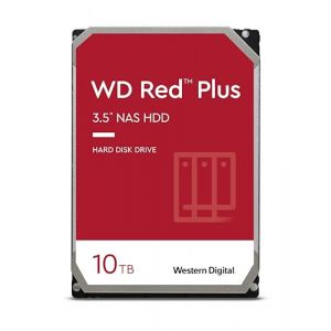 WD Red 10TB 3.5" NAS Disque dur interne - 5400 RPM Class, SATA 6 Gb/s, CMR, 256MB Cache - WD101EFAX (Access R Us, neuf)