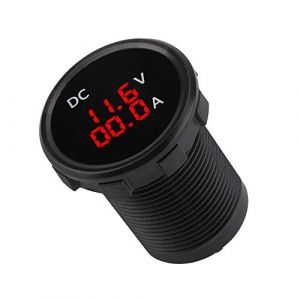 2 en 1 Voltmètre Numérique Ampèremètre, Keenso Affichage à LED Rouge pour Voltmètre Ampèremètre 12-24V Voltmètre Numérique (sunfany uk, neuf)