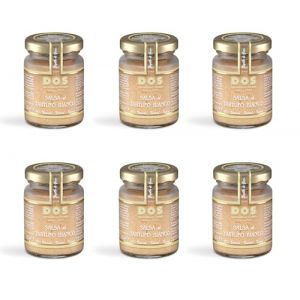 DOS Tartufi - Sauce à la Truffe Blanche 80g x 6 | Artisanale et Authentique | Saveurs Naturelles | Idéale pour Bruschetta, Plats, Œufs et Légumes | (D.O.S. Srl, neuf)