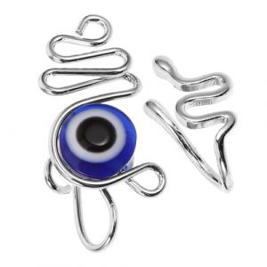 minkissy 2 Pièces Anneau De Nez Goujon De Nez Bijoux De Nez Manchette D'anneau De Nez Anneau De Manchette De Nez Anneau De Nez Non Perçant Clip Sur L'anneau De Nez Acier Inoxydable (Master Self, neuf)