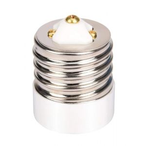 NZBZKKNBCP Adaptateur de Douille d'ampoule halog&egrave;ne E27 vers E40, E40 vers E27 en Porcelaine et Plastique for LED CFL Pied de Lampe(E40 to E27 Porcelain) (jianxishengtaijiachuxingkejiyouxiangongsi, neuf)