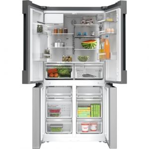 Bosch KFD96APEA, Série 6, Réfrigérateur américain, Pose libre, 183 x 90.5 cm, 574 L, Inox (Cstore., neuf)