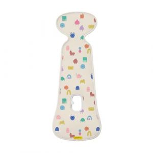 AeroMoov - Assise Air Layer - Evite à Votre Enfant de transpirer - Le siège-Auto ou la Poussette - Coton Bio - Groupe 1 - Funny Shapes (AeroMoov, neuf)