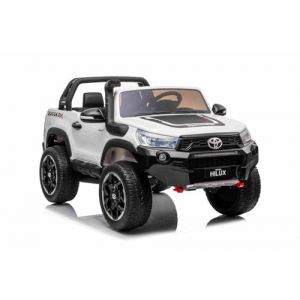 Voiture électrique / 4x4 électrique 2 Places pour Enfant Toyota Hilux 24V, 4 Moteurs 35w, télécommande parentale 2.4 Ghz, Batterie 12V 14Ah (Evendi, neuf)