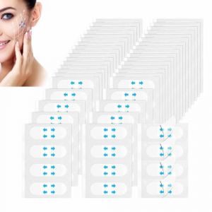 160pcs Face Tape Lifting Invisible,Neck Lift Tape,Neck Tape Lifting Invisible,Concealed Makeup Tape,V-Shaped Instant Face Tapes For Wrinkle,Jowl,Eye,Double Chin,Loose Sagging Skin (CYGunGun999, neuf)