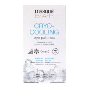 masque BAR Cryo-Cooling Lot de 5 paires de patchs pour les yeux avec acide hyaluronique et polyglutamique (Gifts Direct 2 U Ltd, neuf)