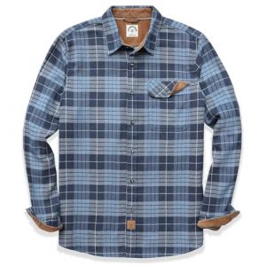 Dubinik&reg; Chemise Flanelle Homme Chemise Homme Manches Longues Chemise A Carreaux Hommes ​Casual Chaude Regular Fit (Dubinik&reg;EU, neuf)