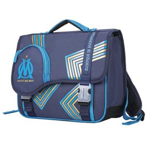 Cartable scolaire OM - Collection officielle OLYMPIQUE DE MARSEILLE - Rentrée des classes (MISTERLOWCOST, neuf)