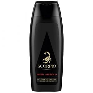 SCORPIO - Gel De Douche Noir Absolu Séduction Dynamisante 250Ml - Lot De 4 (andyfrance, neuf)