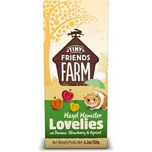 Supreme Lovelies Banana Strawberry & Apricot Baked Hamster Treat 4.2 oz - 2 Pack (Little Family Members USA, neuf)