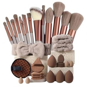 Pinceaux De Maquillage &ndash; Kit De Maquillage Professionnel Pour D&eacute;butant | Kit De Beaut&eacute; Multifonctionnel, Professionnel Cosm&eacute;tique, &Eacute;quipement De Beaut&eacute; Pour Femme, Fille, &Eacute;pouse, Famille, D&eacute;butant (Gaomaib, neuf)