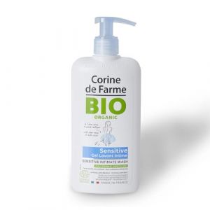 CORINE DE FARME &ndash; Gel Douche Intime Douceur Fleur d'Amandier & Aloe Vera Bio, Soin Apaisant (250mL) - lot de 3 - Vendu par Lot (March&eacute; Parisien, neuf)
