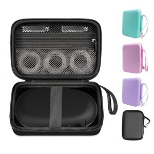 APKOL Rangement Portable Compatible avec Les P&eacute;riph&eacute;riques D'&eacute;tiquetage SUPVAN E10/E16/Nelko P21/NIIMBOT D110/Pristar P15 Mini Imprimantes D'&eacute;tiquettes Portables Bluetooth (Bo&icirc;te Uniquement) - Noir (APKOL LLC, neuf)