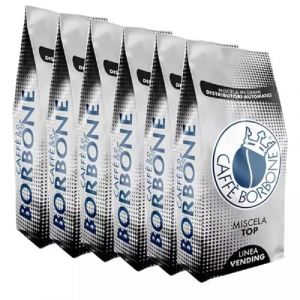 Café en grains mélange TOP Caffè Borbone 1 kg x 6 (Olico.it, neuf)