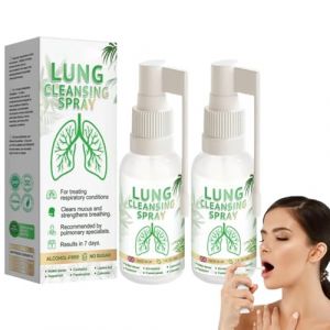 MIQIKO Spray Pulmonaire Nettoyant, MIQIKO Spray avanc&eacute; pour le nettoyage des poumons, MIQIKО Spray Avanc&eacute; pour la Purification des Poumons, Miqiko Lung Cleansing Spray (2 Pcs) (weitaowenhua, neuf)