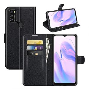 Fertuo Coque pour Blackview A70 / A70 Pro, Antichoc Portefeuille Étui Housse en Cuir à Rabat Flip Cover Case avec Porte Carte, Béquille, Boucle Magnétique pour Blackview A70 Pro, Noir (Fertuo Store, neuf)