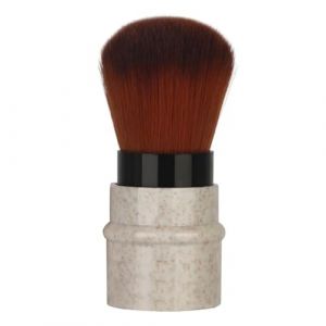 LOCADENCE Pinceau Fond Teint, Pinceau Maquillage Court Marbré pour Blush et Poudre avec Manche Extensible, Pinceau Maquillage Kabuki Rétractable pour Fond Teint en Poudre (Apricot) (Jiahengmaoyi, neuf)