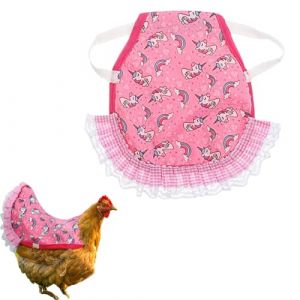 KUMSODE Selle de Poulet, Tablier Poulet Selle Volaille, Selle de Poulet Poule Tablier de Poulet, Tablier de Selle de Poulet Poule,Gilet de Sécurité pour Poules, Pet Feather Protector (GuangZhouZiYueXianShangMaoYouXianGongSi, neuf)