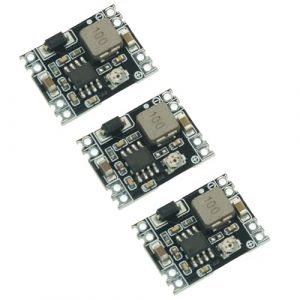 MP1584EN DC-DC 3A Convertisseur 4.5-28V à 0.8-20V Step Down Régulateur de tension réglable abaisseur alimentation stabilisée 5V 9V 12V Buck (3 pcs) (StarMaker, neuf)