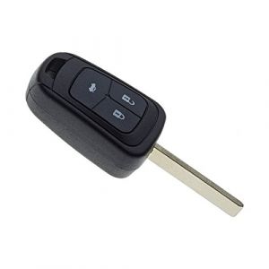 JONGO - Coque de Clé avec Lame Compatible avec Opel et Vauxhall Adam, Astra, Cascade, Corsa, Insignia, Meriva, Mokka et Viva | Boitier Clef Plip Voiture Télécommande 3 Boutons (Jongoshop, neuf)